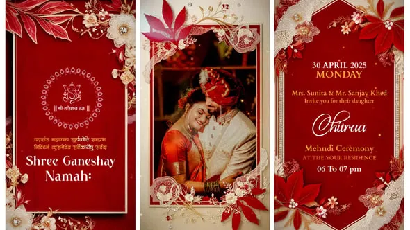 Videohive - Indian Wedding Invitation - 57986532