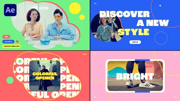 Videohive - Intro - Colorful Intro - 58201596