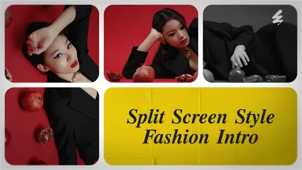 Videohive - Split Screen Intro - 57922915