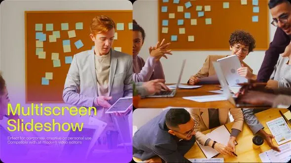 Videohive - StudioVibe Multiscreen Intro 4K - 57912226