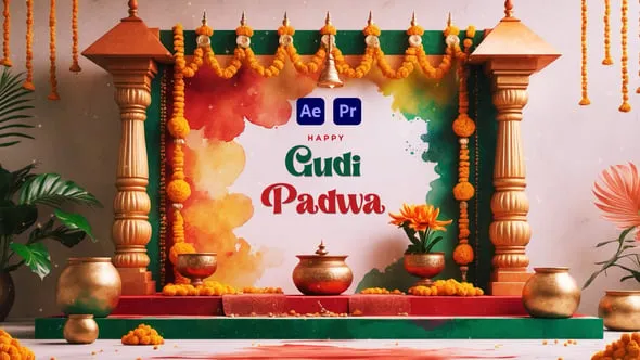 Videohive - Traditional Gudi Padwa Intro - 57189833