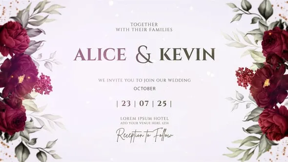 Videohive - Wedding Intro - 57218938