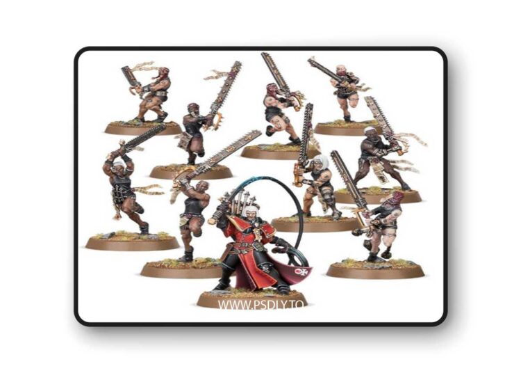 Warhammer 40K Adepta Sororitas Repentia Squad – 3D Print