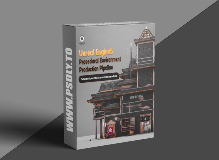 Wingfox – Houdini & Unreal Engine 5 Tutorial Procedural Environment Production Pipeline