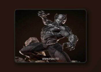 ZEZ Studios – Black Panther – 3D Print Model