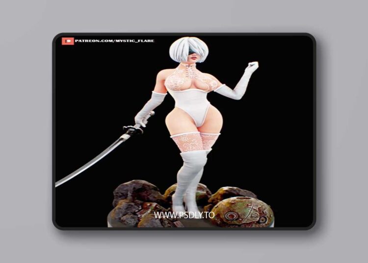 2B Nier Automata – 3D Print Model STL