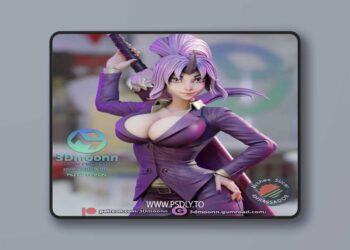 3Dmoonn – Shion – tensei shitara slime datta ken – 3D Print Model STL