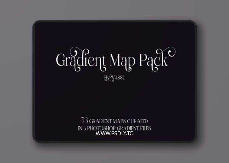 50+ Gradient Maps Pack for Photoshop