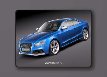 Audi RS5 2011 3D Model