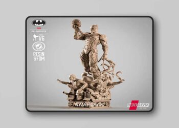 B3DSERK – Murder Machine Sculpture 3D Print