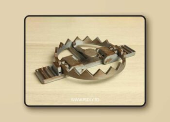 Bear Trap 3D Print 3D Model