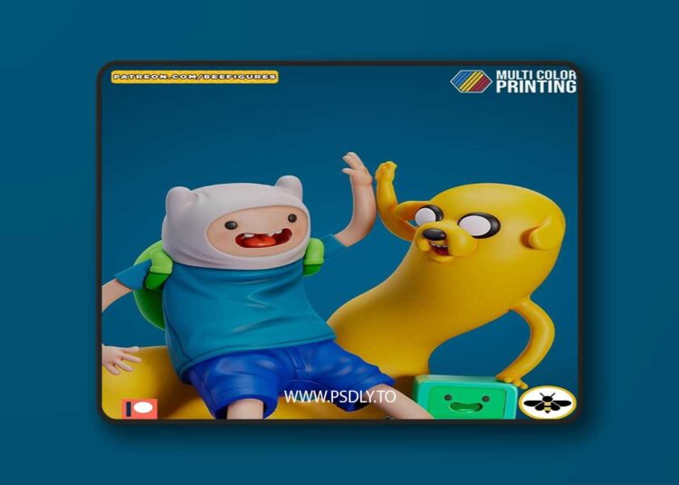 Bee Figures – Finn & Jake 3D Print