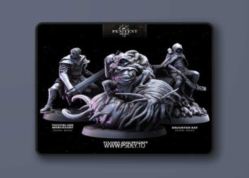 Bestiarum Miniatures – The Underdwell – Penitent Heroes Collection – 3D Print