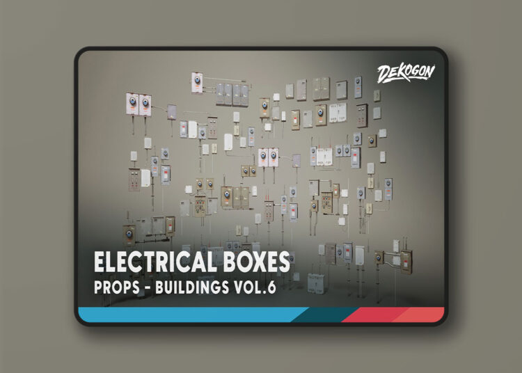 Buildings VOL.6 - Electrical Boxes (Nanite and Low Poly) (5.4)