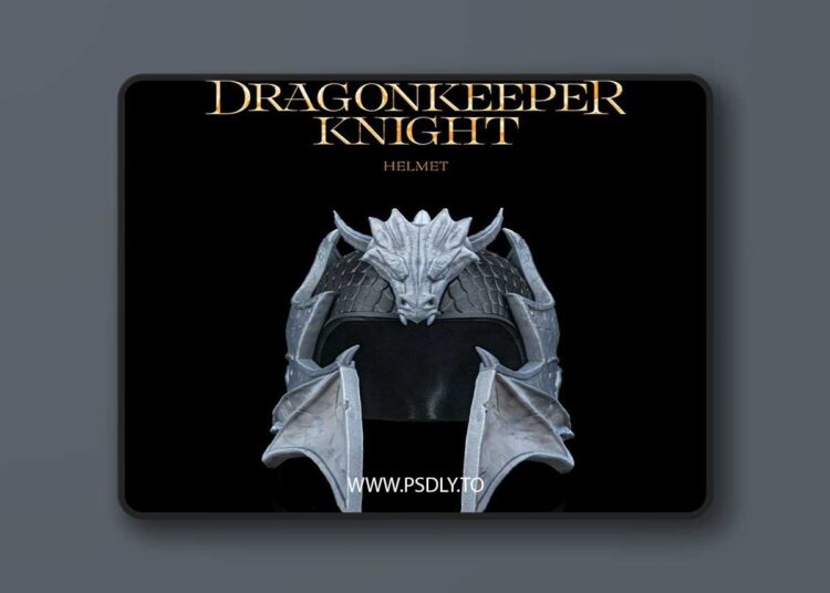 Dragonkeeper Knight Helmet – 3D Print