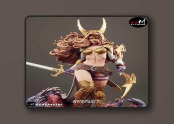 E.S Monster – Angela – 3D Print