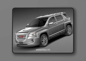 GMC Terrain Denali 2016 3D Model
