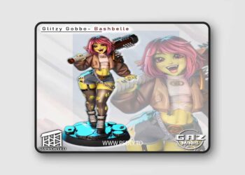 Gaz Minis – Glitzy Gobbo – Bashbelle – 3D Print
