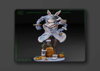 Gr8Tech – Hololive – Usada Pekora – 3D Print Model STL