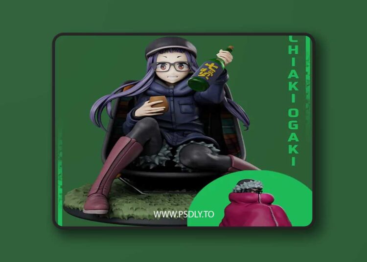 Gr8Tech – Laid-Back Camp – Chiaki Ogaki – 3D Print
