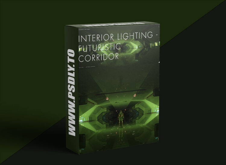 Gumroad - Interior Lighting - Futuristic Corridor