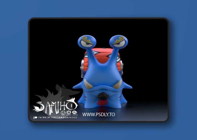 Jinbe DenDen Mushi 3D Print 3D Model