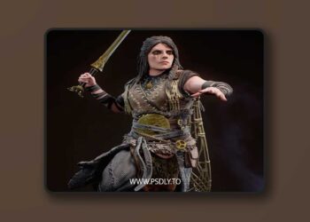 KcStudio – Freya – God Of War – 3D Print