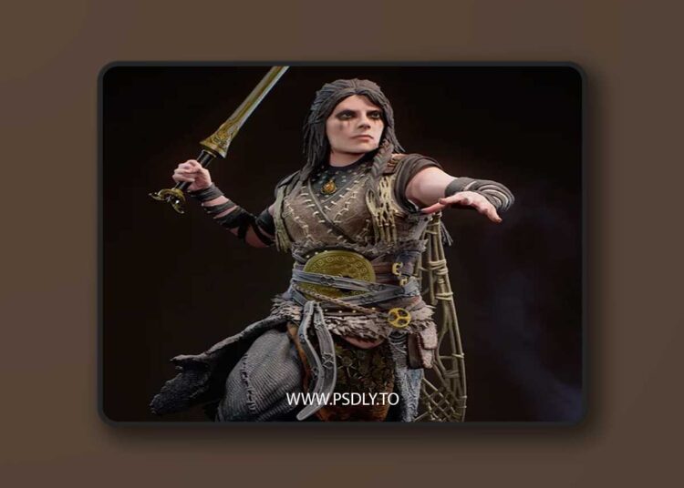 KcStudio – Freya – God Of War – 3D Print