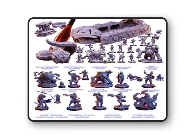 Loot Studios – Backbite Cantina – 3D Print