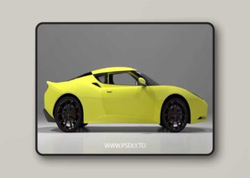 Lotus Cars Low-poly 3D Model