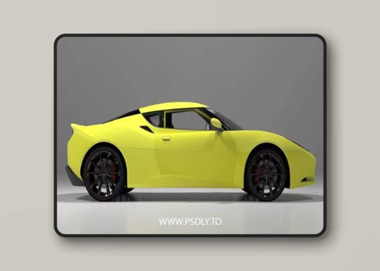 Lotus Cars Low-poly 3D Model