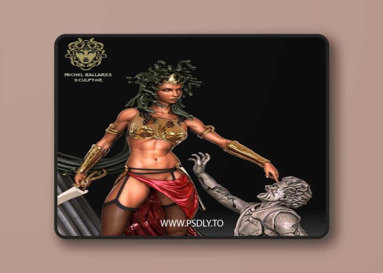 Michel Ballares Rodriguez – Medusa 3D Print