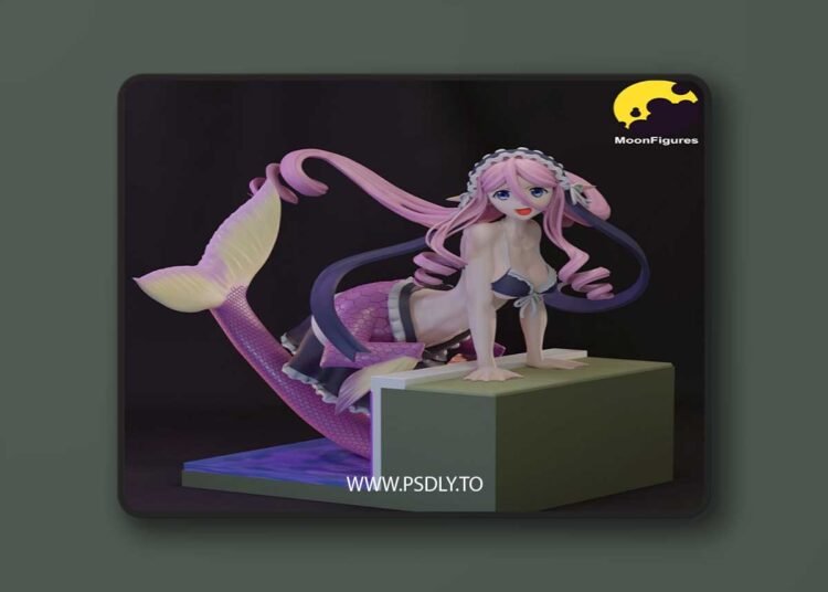 Moon Figures – Monster Musume – Meroune Lorelei – 3D Print