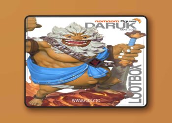 NomNom Figures – Daruk – Zelda Breath of the Wild – 3D Print