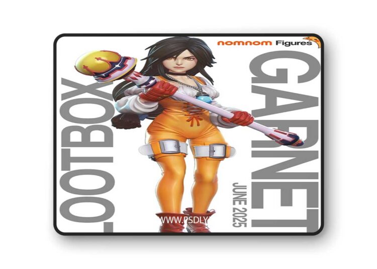 Nomnom Figures – Garnet Til Alexandros – Final Fantasy IX 3D Print