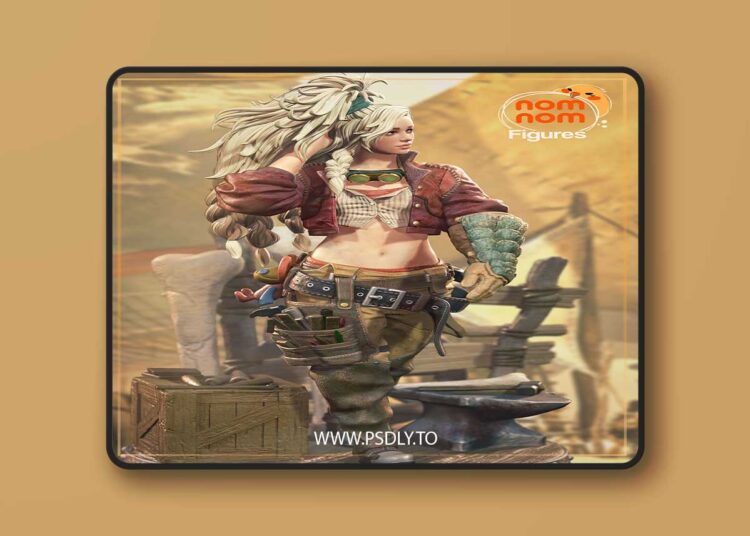 Nomnom Figures – Gemma – Monster Hunter Wilds – 3D Print