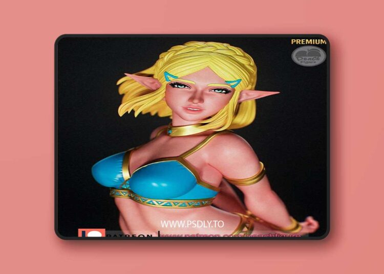 Peach Figure – The Legend of Zelda – Zelda 3D Print