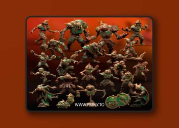 Punga Miniatures – Harvest Horrors Complete set – 3D Print Model STL