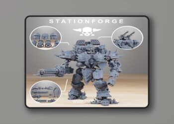 Pythonicus Defender Mk2 – 3D Print Model