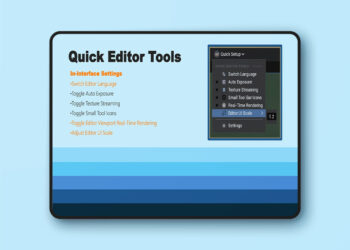 Quick Editor Tools (5.4) for Unreal Engine