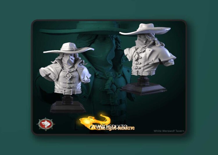 Roody Phantom Hunter Bust – 3D Print