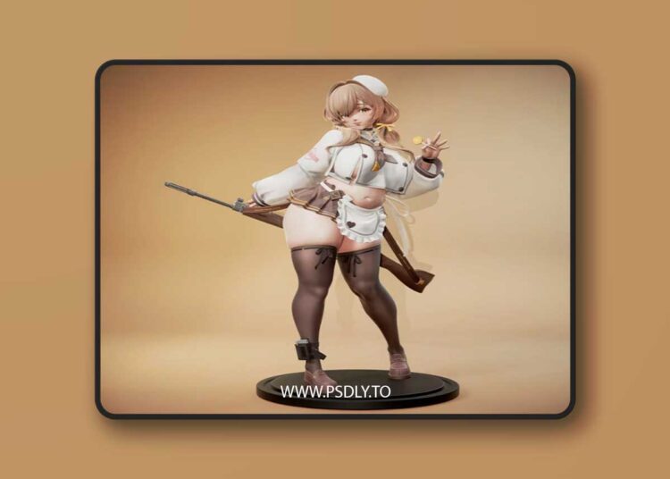 Rubim Figure – Bready Nikke – 3D Print Model