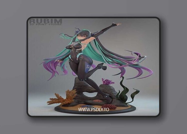 Rubim Figure – Nikke Siren – 3D Print Model