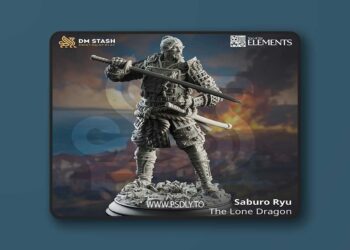 Saburo Ryu The Lone Dragon – 3D Print