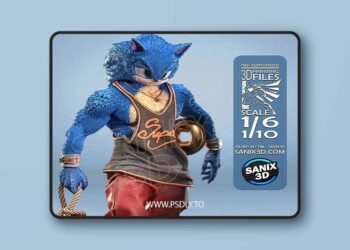 Sanix – Super SONIC – 3D Print