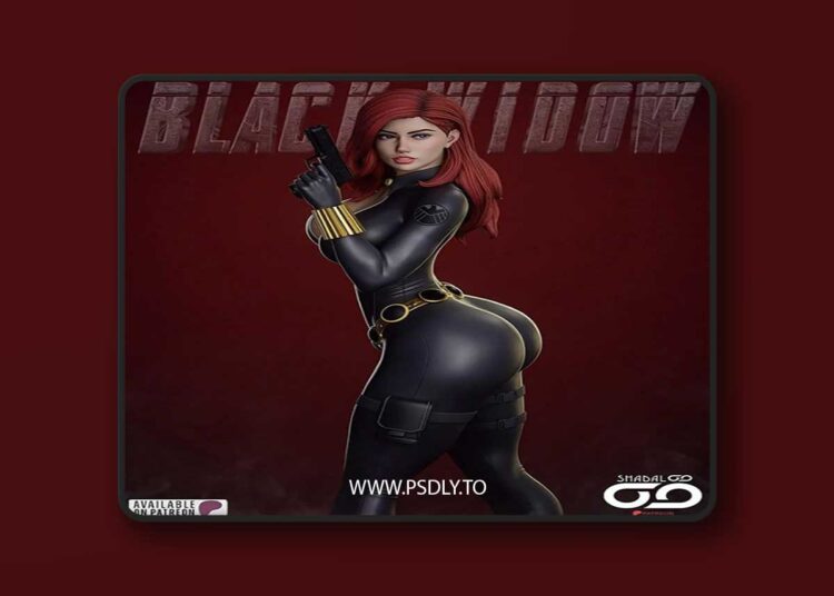 Shadaloo Studios – Black Widow – 3D Print
