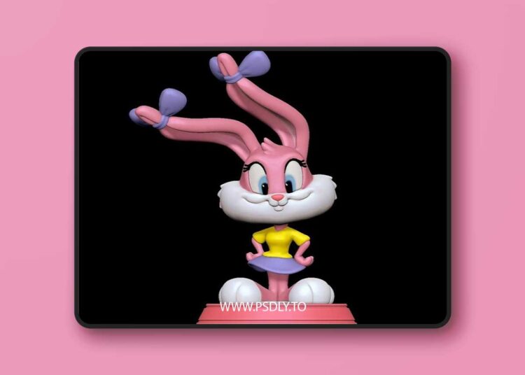 SillyToys – Babs Bunny Tiny Toon Adventures – 3D Print