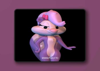 SillyToys – Fifi La Fume Tiny Toons Adventures – 3D Print