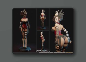 Texelion – Moxxi – 3D Print 3D Model
