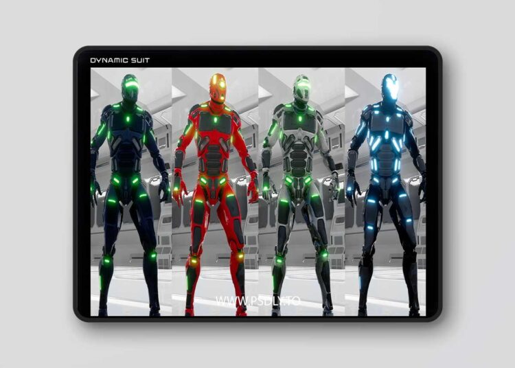 UE4 Mannequin Dynamic Suit Pack (PBR)(4.20+)
